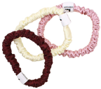 SKINNY SILK SCRUNCHIES (3-Pack)